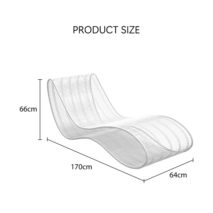 Oceana Sunbathing Bed, Sun Garden Lounger, Sun Chair Lounger, Outdoor Furniture