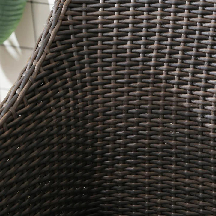 Bosco Rattan Garden Armchair And Ottoman, Indoor/ Outdoor Furniture