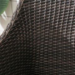 Bosco Rattan Garden Armchair And Ottoman, Indoor/ Outdoor Furniture