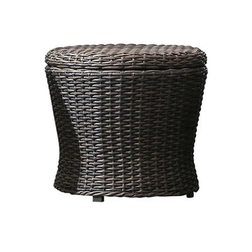 Bosco Rattan Garden Armchair And Ottoman, Indoor/ Outdoor Furniture